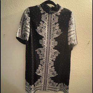 Just above the knees dress